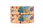 Custom Kawaii Cute Washi Paper Tape Printed Christmas Washi Tape