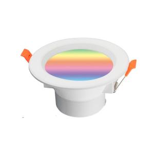 Quality CCT Adjustable RGBW LED Downlight with 80-83Ra or 95-98Ra, White Cover, PF &gt;0.95 wholesale