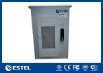 Wall Pole Mounted Outdoor Telecom Cabinet With TEC Cooler 19inch Rack 7U User