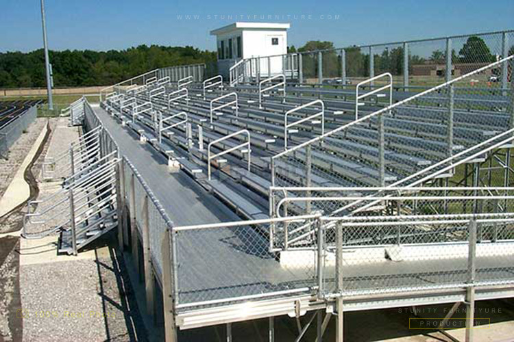 Customized Aluminum Temporary Spectator Stands For Outdoor