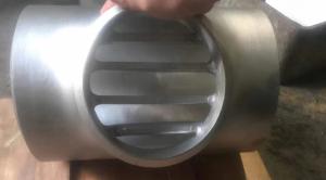 China ASTM B16.9 A403 WP304H STD S2205 S31803 SUPER DUPLEX PIPE BARRED TEE on sale