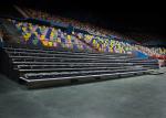 Comfortable Upholstered Outdoor Stadium Seating , Lumbar Support Key Arena