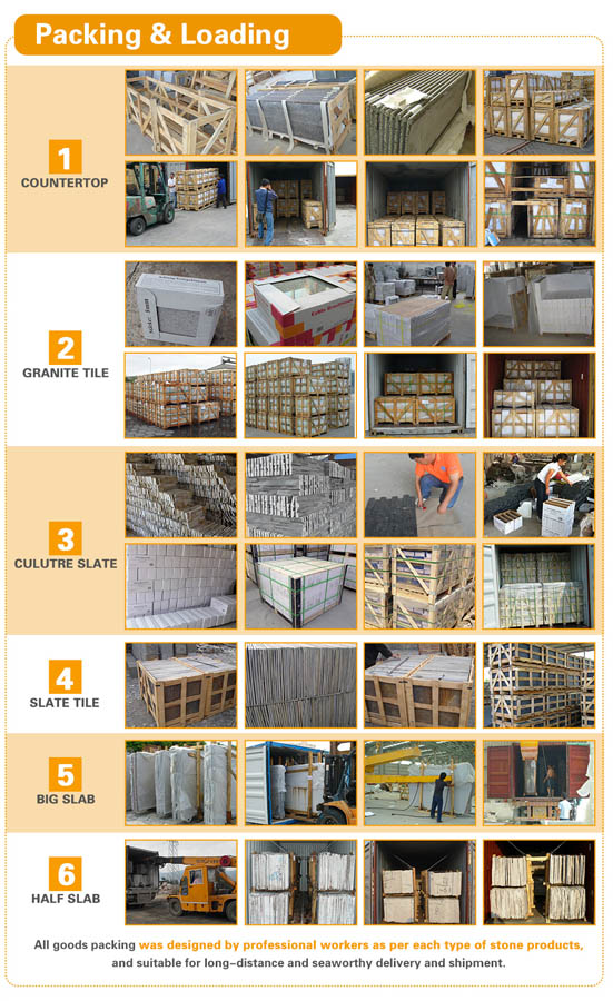 Various Marble/Onyx/Travertine/Limestone/Granite/Slate Tile and Slab for Wall Panel/Facade