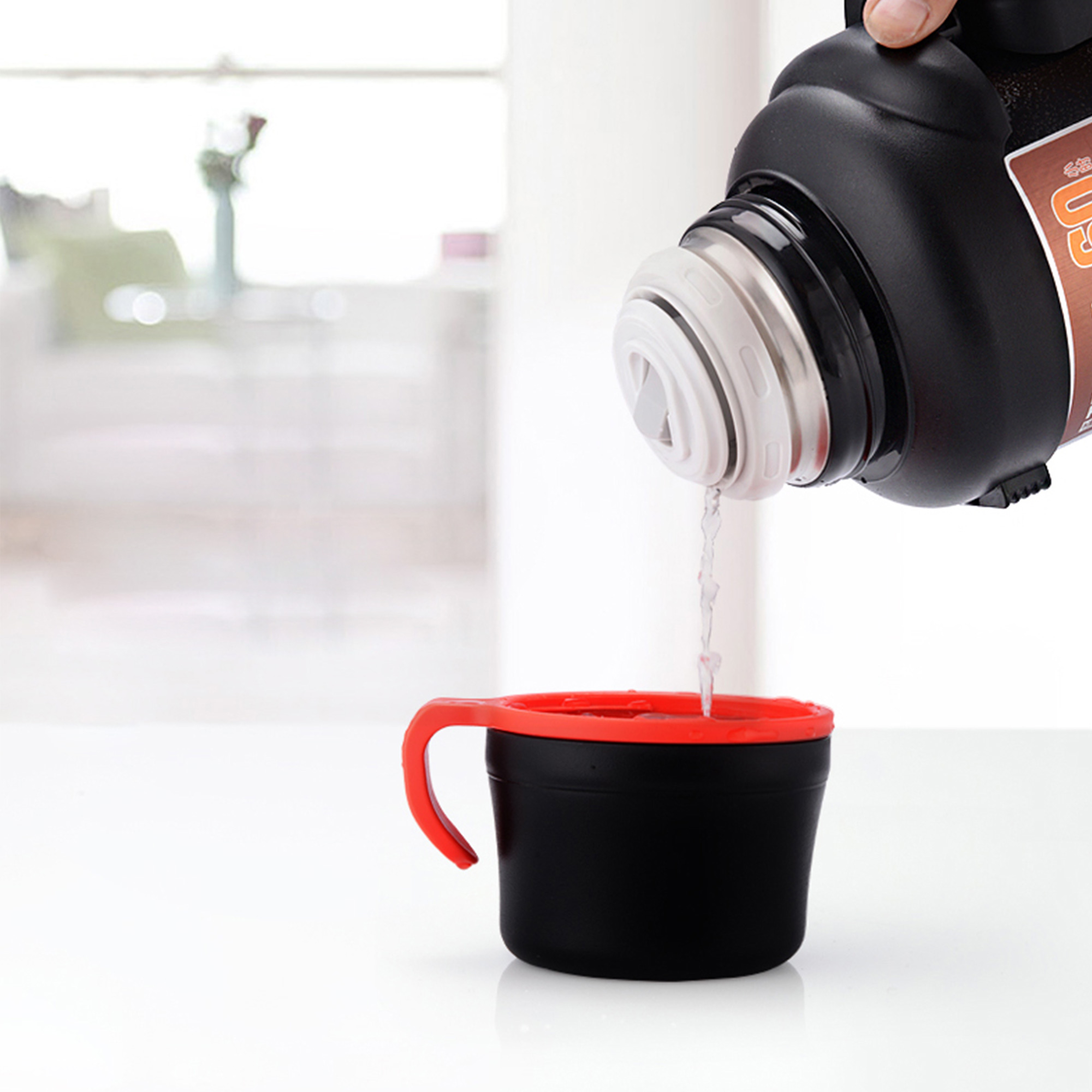 4 Liter 3 Litre Coffee Travel Pot Flask Big Tea Thermos Flask Steel Mega Vacuum Thermos