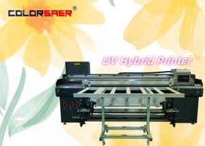 Quality Factory Supply UV Hybrid Printer Roll To Roll &amp; Flatbed UV Plotter For Banner Vinyl Wood Glass Leather Printing wholesale
