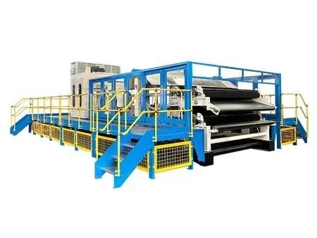 Cheap 50m/Min Double Cylinder Double Doffer Carding Machine For Nonwoven for sale