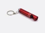 Personalized Anodized Aluminum LED Light Keychain Beer Bottle Opener, Laser