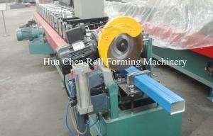 Quality 76.2 * 101.6mm Rectangular Downspout Roll Forming Machine For Rainwater Downpipe wholesale