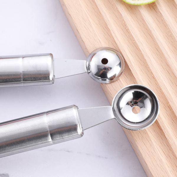 Stainless Steel Double Ball Watermelon Carving Knife Set for Fruit Vegetable