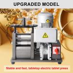 750W Mini Electric Rolling Mill Machine Easy Using Knob Control