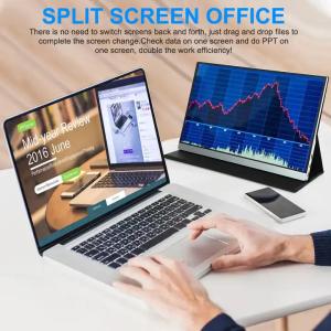 Quality Mini HDMI Usb Type C Laptop External Screen Portable Monitor 15.6inch wholesale
