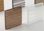 Fabric Interlayer 4mm Non Reflective Tempered Laminated Glass Sheets