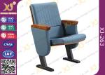 7 Seat Spring Returning Folding Theatre Seating Chairs For Church Muslim Praying