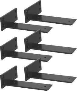 Quality Heavy Duty Industrial Iron Rustic Farmhouse Wall Hanging Bracket with Powder Coating wholesale