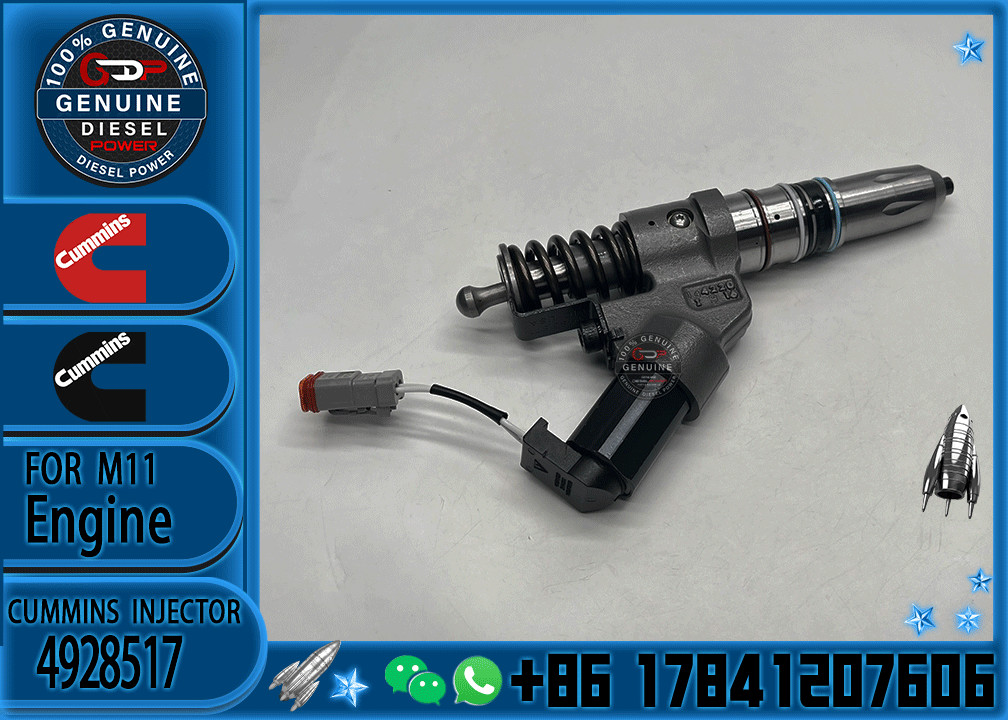 Construction Machinery PartsFuel Injector Diesel Fuel Injector 3411754 3411755 492825 4928517 For CUMMINS Diesel Engine