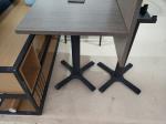 Space Saving Folding Metal Table Legs Cast Iron Coffee Table Base ISO9001