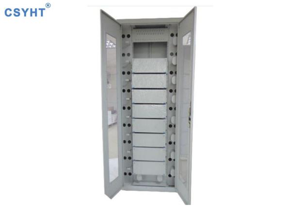576 Cores FTTH Fiber Optical Distribution Network Cabinet Height 35U Front /