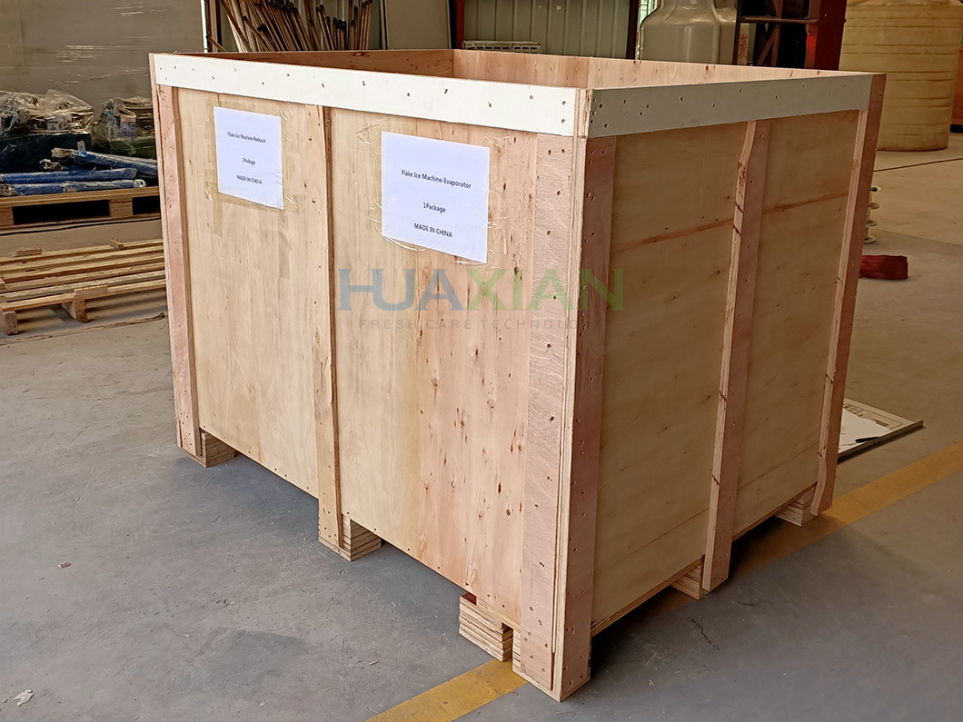1000kgs Sea Water Flake Ice Machine To Make Ice Flakes At Sea On Seafaring Vessels