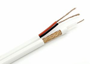 Quality Kx6P 300M Bulk Siamese Coax Cable 12v DC 24V AC Power For Camera wholesale