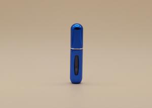 Quality Royal Blue Refillable Plastic Spray Bottles 5ml For Liquid Cosmetic Packing wholesale