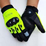 Leather Military Police Gloves Fluorescent Full-Finger Special Forces Duty