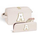 2pcs one set large capacity portable toiletry bag