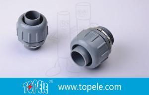 Quality PVC Plastic Flexible Conduit And Fittings Non Metallic Liquid Tight Connectors Straight wholesale