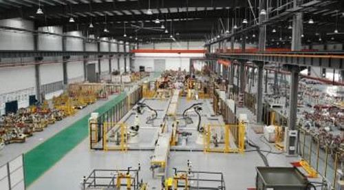 Integrated Body Shop And Assembly Shop Robotics Automation Solution Automotive Production Line Turn Key Project