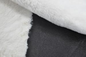 Quality 410gsm 100%pu rabbit hair casual outdoor clothing wholesale