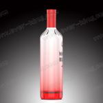 Luxury 700ml Empty Vodka Bottle With Glass Cap