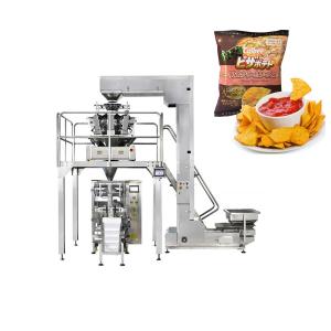 Quality VFFS Collar Type 14heads Puffed Food Packing Machine Weighing 100g wholesale