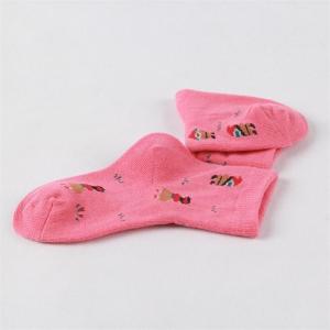 Quality Top quality christmas santa claus design thick cotton terry factory dress socks for baby wholesale