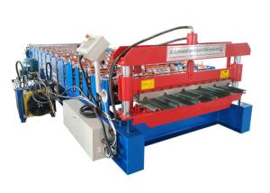 Quality High Rib Hydraulic IBR Making Machine , Corrugated Metal Roofing Machine Chain Size 20mm wholesale