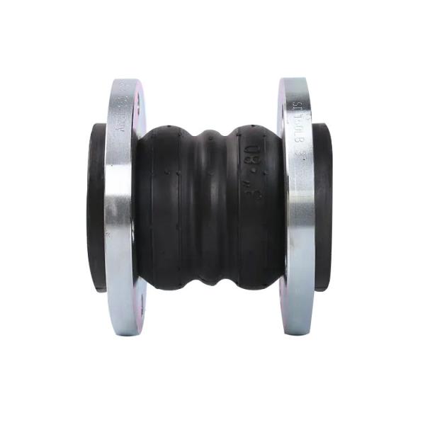 Dn150 Flange Type Double Sphere Rubber Expansion Joint Flexible Stainless Steel