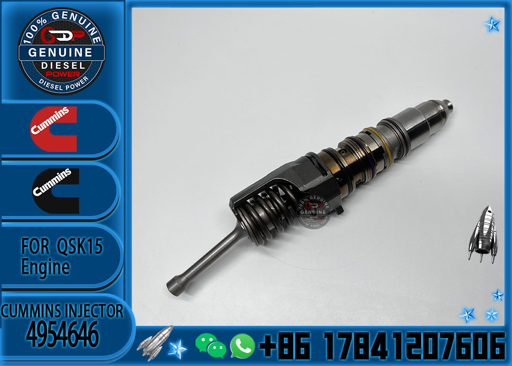 4954646 Genuine Diesel Engine Common Rail QSX15 Fuel Injector 4076963 4903028 570016 1521978
