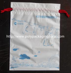 Quality Lovely Recyclable Drawstring Plastic Bags For Children Toy / Books wholesale