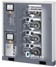 Quality AQ-37 VSD Oil Free Atlas Screw Air Compressor 37kw Water Injected wholesale