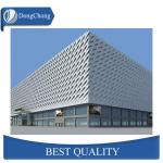 Beauty Pattern Aluminum Curtain Wall Exterior Perforated Facade Panel