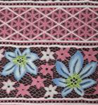 100P Flower Digital Printed Fabric for ladies dress