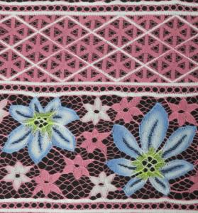 Quality 100P Flower Digital Printed Fabric for ladies dress wholesale