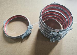Quality 180mm Heavy Duty Pipe Clamps Conveying Steel Pipework Systems wholesale