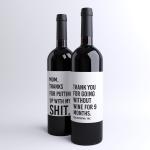 Vinyl Matt Paper Food And Beverage Labels Wine Private Label