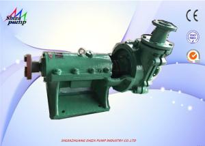 Quality Single Stage , Single Suction , Centrifugal Rubber Lined , Carbon Steel Nickel Chromium Steel Rubber Lined Slurry Pump wholesale
