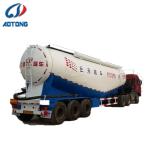 4 Axles 40cbm 45ton 60ton Cement Trailer High Loading Capacity Powder Semi