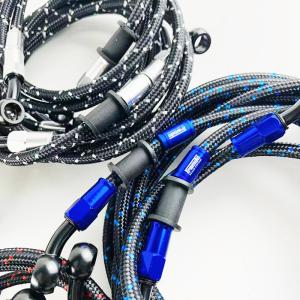 Quality An3 1/8 Auto Wire Braid Brake Hose Fittings 70Mpa Burst Pressure wholesale