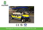 Professional 6 Person Electric Golf Carts With Comfortable Seats Multi Color
