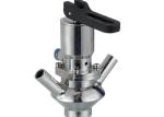 Hygienic Grade Tri Clamp Sample Valve R1.6m External Surface Finish ISO9001
