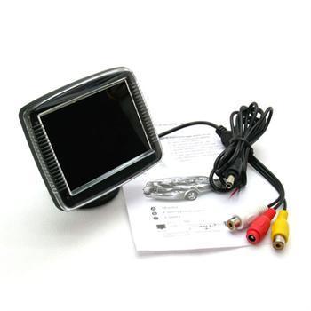 DC 12V 3 . 5" TFT LCD Color Car Monitor Vehicle Rear View Cameras For bus,
