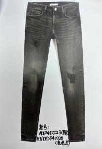 Quality factory manufacturer custom logo wholesale stretch denim pants fashion high quality slim fit men's trend casual jeans 2 wholesale