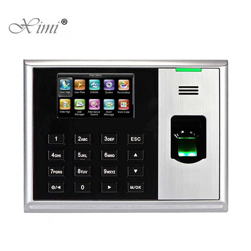 ZKteco S30 Biometric Fingerprint Time Attendance Linux TCP/IP Employee Attendance Time Clock System